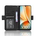 Pikkukuva 3 / 5: vivo Y100 5G/T2 5G -puhelinlaukku useilla korttipaikoilla, PU-nahkaa, jalustalla ja lompakolla Multicolor Style A