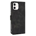 Miniatyrbild 3 av 5: Skin-Touch Ställfunktion PU Läder Skyddande Flip Folio Fodral för iPhone 13 6.1 tum Multicolor Style A