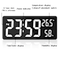 Miniatyrbild 5 av 5: Led Digital C, Lar Digits Display, inomhustemperaturfuktighet, för , Hem, r