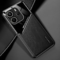 Pikkukuva 2 / 5: Xiaomi Redmi Note 14 4G (163,25x76,55x8,16mm) Kotelo Nahkapäällysteinen PC+TPU Puhelimen Takakuori Multicolor Black