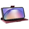 Miniatyrbild 3 av 5: YIKATU YK-005 Mobilskal för Samsung Galaxy A54 5G PU Läder Skin-touch Plånboksställ Skydd Multicolor Style F