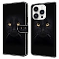 Miniatyrbild 1 av 5: För iPhone 15 Pro Fodral 3D Mönstertryck Läder Plånboksfodral Multicolor Style J