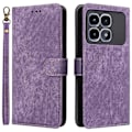 Pikkukuva 1 / 5: Xiaomi Redmi K70 Ultra -kotelo RFID-suojauksella PU-nahkainen puhelinlompakkokotelo Multicolor Style C