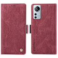 Pikkukuva 1 / 5: YIKATU YK-005 Xiaomi 12 Lite 5G -puhelimelle ihonmyötäinen PU-nahkainen suojakotelo jalustalla ja lompakolla Multicolor Style F