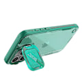 Pikkukuva 2 / 5: NILLKIN Iceblade Prop iPhone 16 Pro -kotelolle PC+TPU puhelinkuori linssisuojalla ja jalustalla- Multicolor Green