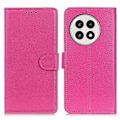 Miniatyrbillede 1 af 5: Wallet Case til OnePlus 13R 5G/Ace 5 Pro 5G PU Læder Telefon Cover Litchi Tekstur Multicolor Style D