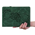 Miniatyrbillede 5 af 5: Tablet Cover til Realme Pad 2 PU Læder Cover Sommerfugl Blomst Præget Kortholder Shell Multicolor Style A