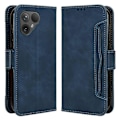 Pikkukuva 1 / 5: Fairphone 5 Kotelo Naarmuuntumaton Folio Flip PU Nahkainen Puhelinlompakkokotelo Multicolor Style D