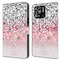 Miniatyrbillede 1 af 5: Læderetui med mønstertryk til Xiaomi Redmi 10C 4G Etui Anti-Drop Wallet Telefonetui Multicolor Style C
