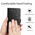 Miniatyrbillede 5 af 5: Til Samsung Galaxy A05 4G Etui Y-formet Linje Præget Læder Wallet Telefon Cover Multicolor Style A