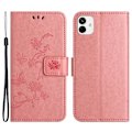 Miniatyrbillede 1 af 5: Til Samsung Galaxy A05 4G Etui Præget PU Læder Wallet Foldbart Stativ Telefon Cover Multicolor Style D