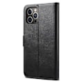 Miniatyrbillede 3 af 4: GUSSIM Magnetisk Lukning Lås Læder Telefonpung Stand Case til iPhone 12 6.1 tommer/12 Pro 6.1 tommer
