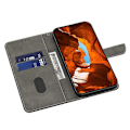Miniatyrbild 2 av 5: Skal för iPhone 16 Mönstertryckt Skyddande Fodral TPU+PU Läder Flip Telefonfodral Multicolor Style F
