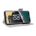 Pikkukuva 3 / 5: Nokia G310 PU-nahkainen puhelinkotelo lompakolla, jalustalla ja sormenjälkiä hylkivällä suojakuorella Multicolor Style C