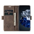 Miniatyrbillede 3 af 5: Til Huawei P60 Pro Case CASEME 013 Series Kortholder Stativ Læder Telefon Cover Multicolor Style D