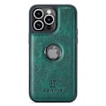 Miniatyrbild 1 av 5: Skal för iPhone 15 med logovy, anti-dropp PU-läderbelagd PC+TPU-skydd Multicolor Style C