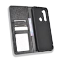 Miniatyrbillede 4 af 5: Vintage Stil Tegnebog Læder Stand Case til HTC U20 5G (2020)