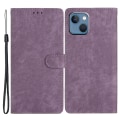 Pikkukuva 1 / 5: Pölytiivis PU-nahkainen lompakkokotelo iPhone 15:lle, ohut, jalustallinen, pehmeäpintainen puhelinkotelo Purple