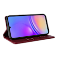 Pikkukuva 4 / 5: YIKATU YK-001 Samsung Galaxy A06 -kotelo, jalustallinen nahkainen puhelinkotelo, vahva magneettisuljin Multicolor Wine Red