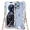 Miniatyrbilde 1 av 5: Beskyttelsesdeksel i aluminiumslegering for iPhone 13 Pro Max 6,7 tommer med stropp