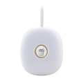 Miniatyrbillede 1 af 4: Vibrationsvækkeur LED Digitalure 10 Minutters Snooze Multifunktionel Bip Vækning Til Hørehæmmede Beskyttelse Under Pude Soveværelse White