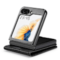 Miniatyrbillede 4 af 5: LC.IMEEKE PU læder telefoncover med RFID-blokering og kortslot til Samsung Galaxy Z Flip5 5G Multicolor Style D