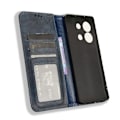 Miniatyrbillede 5 af 5: Til Infinix Zero 30 5G Etui Retro PU Læder Standpung Cover Multicolor Style C