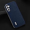 Miniatyrbild 2 av 3: För Samsung Galaxy A54 5G Mobilskal Äkta Koläder Belagd PC+TPU Halkfritt Skydd Multicolor Style D