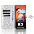Pikkukuva 2 / 5: Infinix Hot 30 5G PU-nahkainen jalustakotelo, painettu lompakko, iskunkestävä puhelinkotelo Multicolor Style E