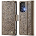 Pikkukuva 1 / 5: Samsung Galaxy A33 5G -kotelo AUTSPACE A11 RFID-suojattu retro nahkainen matkapuhelinlompakkokotelo Multicolor Brown