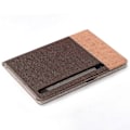 Miniatyrbillede 5 af 5: Til Samsung Galaxy Tab S9 FE Wallet Case Krydset Tekstur PU Læder Tablet Cover Multicolor Style D