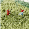 Miniatyrbillede 3 af 5: Ny Skridsikker badeværelsesmåtte, grønbladet badeværelsesmåtte 50x80cm, Super Sof