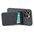 Miniatyrbillede 4 af 5: FIERRE SHANN iPhone 16 Pro Etui Kortholder Støtteben Læder RFID-blokering Bagcover Multicolor Style A