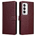 Miniatyrbillede 1 af 5: Til Oppo Reno12 Pro 5G (Global) Etui Wallet Stand View PU Læder Telefon Cover Multicolor Style D