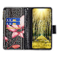 Miniatyrbild 3 av 5: BF03 Telefonfodral för Samsung Galaxy A15 4G Plånboksfodral med Dragkedja i Läder Multicolor Style J