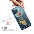 Pikkukuva 2 / 4: iPhone 16 Pro -kuori, jouluaiheinen pehmeä TPU-puhelinkuori - Orava Multicolor Deer Under Tree