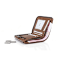 Miniatyrbillede 7 af 9: RFID-blokerende tegnebog \"Zip Wallet\" Sort Black one size