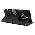 Miniatyrbillede 4 af 5: Til ZTE nubia Focus Pro Wallet Case RFID-blokering PU Læder Cover Stand View - Grøn Multicolor Black