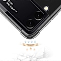 Pikkukuva 3 / 5: GKK Samsung Galaxy Z Flip4 5G Airbag TPU Läpinäkyvä Puhelinkotelo Käännettävä Suojus Multicolor Style A