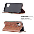 Miniatyrbillede 5 af 5: Geometrisk Mønster Læder Stand Case med Kortlommer til Samsung Galaxy A32 4G (EU Version) Multicolor Style F
