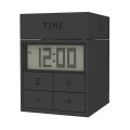 Miniatyrbillede 1 af 5: Professionelt Elektronisk Cube Vækkeur til Hjemmekontoret med LCD Digitalt Display og Timer Black