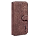Miniatyrbillede 2 af 5: Wallet Stand Design Retro Stil Fuld Beskyttelse Læder Cover med Rem til iPhone 13 Pro 6.1 tommer Multicolor Style F