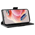Miniatyrbillede 3 af 5: YIKATU YK-005 Til Xiaomi Redmi Note 12 4G Hud-berørings Telefon Cover PU Læder Wallet Stand Shell Multicolor Style E