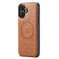Pikkukuva 2 / 5: FIERRE SHANN 028 Tyyli iPhone 16 -kotelolle Magneettinen irrotettava korttipaikka Nahkainen takakansi Multicolor Style C
