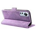 Pikkukuva 4 / 5: YIKATU YK-005 Xiaomi 12 Lite 5G -puhelimelle ihonmyötäinen PU-nahkainen suojakotelo jalustalla ja lompakolla Multicolor Style B
