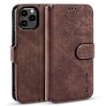 Miniatyrbillede 1 af 5: Wallet Stand Design Retro Stil Fuld Beskyttelse Læder Cover med Rem til iPhone 13 Pro 6.1 tommer Multicolor Style F