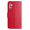 Miniatyrbillede 5 af 5: Til Samsung Galaxy A26 5G Etui Wallet Stand Præget Sommerfugl Blomst PU Læder Telefon Cover Multicolor Style B