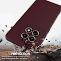 Miniatyrbild 2 av 5: Skal för OnePlus Ace 5 5G/OnePlus Ace 5 Pro 5G/OnePlus 13R 5G Kompatibelt med MagSafe Anti-Drop Multicolor Wine Red