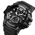 Miniatyrbillede 1 af 4: Skmei 1725 LED Digital Display Lysende Elektronisk Ur Black