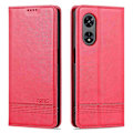 Pikkukuva 1 / 5: AZNS Oppo A58 5G/A58x 5G/A78 5G Naarmuuntumaton Nahkainen Puhelinkotelo Jalustalla Lompakko Magneettinen Käännettävä Suojus Multicolor Style E